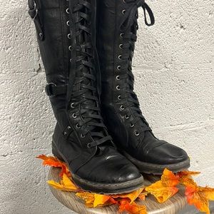 🍂 black knee boots EXTREME